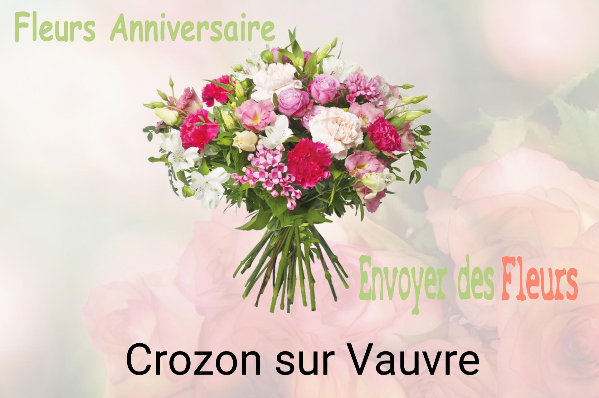 Bouquet de fleurs d’anniversaire livré à Crozon-sur-Vauvre